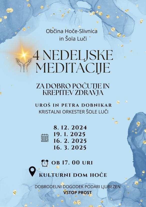 Meditacija za dobro počutje in krepitev zdravja